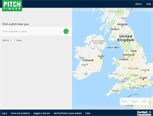 Tablet Screenshot of pitchfinder.org.uk